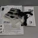 The XFAST - Cleat Ankle Stabilizer For Sports - Ankle and Foot Support For Men and Women. A Brace and Compression Sleeve Combined brought to you by ARYSE (Medium, Frosted, Single)