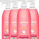 Method All-Purpose Cleaner Spray, Pink Grapefruit, Perfect for Most Counters, Tiles and More, 28 Fl Oz, (Pack of 4)