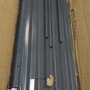 KING BIRD Raised Garden Bed with Legs Galvanized Large Elevated Planter Box for Backyard, Patio, Balcony, 600lb Capacity, Dark Grey 70.9x22.8x31.5 in