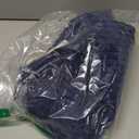 Kevin Textile 14x36 Inch Long Lumbar 1 Pack Boho Decorative Throw Pillow Cover Soft Striped Corduroy Rectangle Cushion Case Farmhouse Solid Color Accent for Living Room Couch Sofa Bed, Navy Blue