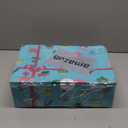 Fulloog Cute Ceramic Succulent Planters, Garden Pots with Drainage and Attached Saucer, Set of 6 - Plants Not Included