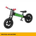 K2 Electric Balance Bike for Kids, 12 inch Pneumatic Tire Kids Electric Bike, 150W Peak Motor 24V/2AH Battery, Range 6 Miles, Suspension Fork, Adjustable Seat, Electric Motorcycle for Ages 3-8