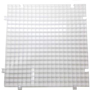 Creator's Waffle Grid 1-Pack - The Original Multi-Use Modular Grid System - Solid Bottom - Best Used for Cutting Glass, Catching Small Pieces, Contain Water, Put Under Plants, Etc. - Made in USA
