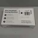 Handheld Sewing Machine for Beginners, Portable Mini Sewing Machine with Two Speed Modes, Simple and Easy to Operate, Quick Sewing Speed, Suitable for Clothing, Fabrics and Fast Home Maintenance