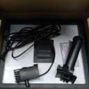 POPOSOAP Solar Bird Bath Fountain Pump, 6W Outdoor Solar Water Fountain Pump for Bird Bath with 4ft Tubing & 5 Nozzles, DIY Solar Powered Water Pump for Garden, Ponds, Pool and Fish Tank