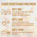 Rotini Keto Protein Pasta Noodles, Low Carb, High Fiber - Plain 3-Pack (EXP 03/06/27)