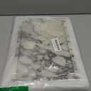 Real Luxurious Natural Marble Vanity Tray Genuine Marble/Stone Storage Tray for Home Decor Bathroom/Kitchen/Vanity/Dresser Non-Resin/Non-Ceramic (12" x 8" x 0.6", Engraving Tray-purple)