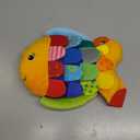 Melissa & Doug Flip Fish Soft Baby Toy Sensory Tummy Time Toys, Soft Fabric Tag Toy For Babies, Infants