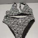 Blooming Jelly Womens High Waisted Bikini Sets Cheeky Two Piece Swimsuit High Cut Bathing Suit Sexy Swim Suits 2026 (Black)