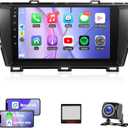 Naifay Android Car Stereo Radio for Toyota Prius (Fit-J.B.L Version) 2010 2011 2012 2013 2014 2015, 9inch IPS Touch Screen for Prius Car Stereo with Carplay Android Auto/Bluetooth/GPS/WiFi/MIC+Canbus