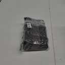 Quilted Crossbody Bag for Women Trendy Ladies Shoulder Bag PU Leather Cross Body Purses Satchel HandBag with Chain Strap (Black)