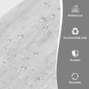 48 in. x 24 in. Natural Flexible Soft Stone Wall Panels, 4-Pack(31.2 Sq Ft), Flexible & Bendable, Textured Interlocking Waterproof Stone Siding for Interior & Exterior Walls, Gray