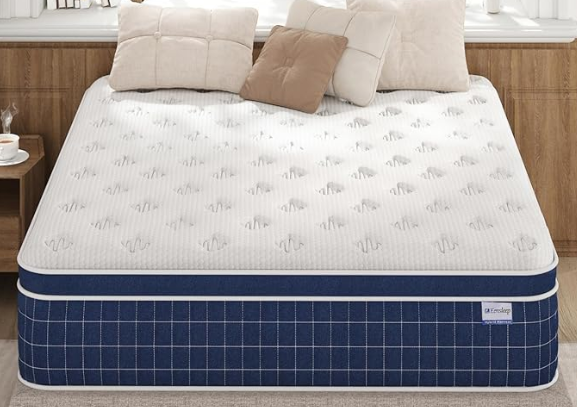 EEN EEN SLEEP 12 Inch Medium Firm Full Size Mattress EB