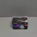 Rechargeable RGB Puck Lights with Remote Control,2000mAh High Capacity Battery Operated RGB Cabinet Lighting,Dimmable Tap Stick On& Magnetic Mount Wireless Closet Light for Kitchen Counter,Shelve