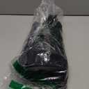 Aleumdr One Piece Swimdress Swimsuit for Women Tummy Control Split Swim Dress Skirt Bathing Suit with Pockets (Large, Black)