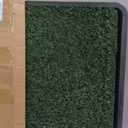 FURWAY Dog Grass Pad with Tray Artificial Grass Puppy Pee Pad for Dogs, Reusable 4-Layer Training Potty Pad with Tray, Quick Absorbent Indoor & Outdoor Portable Dog Patio Potty ( 35.4"x23.6")