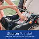 Chicco KeyFit 30 ClearTex Infant Car Seat and Base, Rear-Facing Seat for Infants 4-30 lbs., Includes Infant Head and Body Support, Compatible with Chicco Strollers, Baby Travel Gear, Slate/Grey, Mfg Date 03/2026, ED 03/2032
