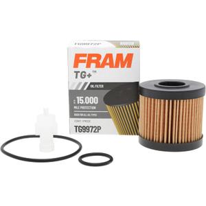 FRAM TG+ Replacement Oil Filter TG9972P, Designed for Interval Full-Flow Changes Lasting Up to 15K Miles for Select Vehicle Model Years
