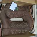 Golden Retriever 11” Men's Soft Toe Waterproof Cowboy Work Boots Size US 12
