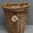 Woven Wicker Hanging Basket Door Hanging Basket Wall Decorations for Home Garden Farmhouse (original)