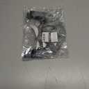 2 x Fake Beard and Self Adhesive Eyebrows Fake Mustache Novelty Costume Facial Hair for Cosplay Halloween Party (Grey)