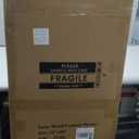 BOMINICA Full Length Irregular Wall Mirror, 60" x 22" Wooden Full Body Mirror Wall Mounted, Large Decorative Floor Mirror for Living Room, Bedroom, Entryway, Farmhouse, Home Decor