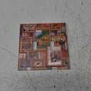 Rustic Lodge Bear Deer Double Toggle Light Switch Cover Decorative 2 Gang Wall Plate Electrical Switchplate Faceplate for Bathroom Kitchen Living Room Home Decor