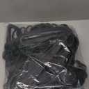 80 Pack Clothes Hangers, Non Slip Plastic Coat Hangers, Space Saving Hangers, Heavy Duty, Hanging Dry Wet Clothes, 16.4" x 8.3", Black, UAPY0580B