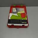 Kids Fun Toys Portable Fast Food Play Set for Toddlers Ages 3-8 - Realistic Outdoor Pretend Cooking Toy with 55PCS, Camping Kitchen Pretend Play for Boys Girls