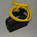 Resistance Bands with Handles, Single Resistance Bands, Exercise Bands with Handles, for Resistance Training, Physical Therapy, Home Workouts, Fitness, Pilates (Yellow-10lbs)