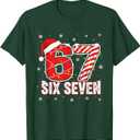 Funny Six Seven 67 Christmas Holiday Women Kids Xmas T-Shirt Medium
