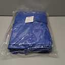 Extra Large Moving Bags - 8-Pack Heavy Duty Storage Duffel - Sturdy Backpack Straps Handles, Zippers - Reusable Moving Storage Bags for Clothes - Folding Collapsible Storage Tote Bag Set  Blue