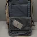 Hynes Eagle Rolling Backpack 42L Backpack with Wheels Airline Approved Carry on Luggage Laptop Travel Suitcase Bag for Women Men Khaki