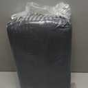 Litanika Full Size Comforter Sets Black White Grey - 3 Pieces Lightweight Bedding Set, All Season Down Alternative Comforter (1 Comforter, 2 Pillowcases)