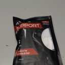 Sleeve Stars Ankle Brace for Women & Men, Ankle Wrap for Sprained Ankle, Compression Sleeve for Plantar Fasciitis Relief, Easy Customizable Support: w/Removable Strap (Single/M:10"-12"/White)