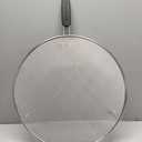 BergKoch Splatter Screen for Frying Pan - 15 Inch Stainless Steel Grease Splatter Guard - Cover Oil Splash when Sizzling Bacon, Cooking Fried Chicken or Popcorn