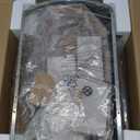 only fire Multi-Purpose Stainless Steel Rotisserie Ring and Pizza Combo Kit for Weber Traveler Portable Gas Grill