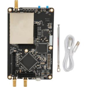 1MHz-6GHz SDR Development Board Open Source Software Radio SDR Development Board Black (Mainboard USB SMA Antenna)
