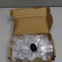 15 Pack Matte Black Kitchen Cabinet Knobs - Knurled Drawer Handles for Cabinets and Cupboards (1'' Diameter(25mm))