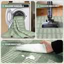 Washable Rugs 8x10 Area Rugs for Living Room,Ultra Soft Faux Wool Retro Carpets,Non Slip Backing,Durable Edge Binding,Stain Resistant,The Large Carpet for Bed Room,Dining Room,Office Decor