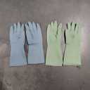 Dishwashing Rubber Gloves Reusable Kitchen Gloves 2Pairs Cleaning Gloves for Washing Dishes Long-lasting&Non-Slip, M