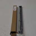 QiaoYoubang 1U Hinged 24 Port Blank Keystone Patch Panel for 19 Inch Rackmount or Wall Mount UTP Unloaded Patch Panel for Ethernet Cat6, Cat5, Cat5E Keystone Jacks or Multimedia (1U24PP)