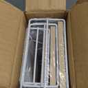 Amaoot Floating Shelves Set of 3, Home Wood Wall Shelf, Farmhouse Shelf for Bedroom, Wall Mounted Floating Shelf for Living Room, Bedroom, Bathroom, Kitchen, Office (White-4pcs)