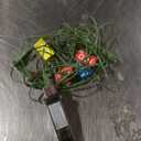 YITAHOME 9FT Prelit Flocked Christmas Tree w/Remote, Pre-Decorated Mountain Pine Hierarchical Tower Flocked Xmas Tree w/ 1818 Tips, 80 Pine Cones, 820 Lights & 11 Modes for Home, Party Decoration