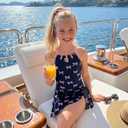 ODASDO Girls Swimsuit One Piece Bathing Suit with Cover Up Skirt for 8-12Y