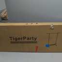 TigerParty Clothes Rack, Clothing Racks for Hanging Clothes, Rolling Garment Rack, Adjustable Free Standing Clothes Organizer with Wheels, Space-saving Design for Bedroom Laundry Living Room