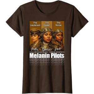 Tuskegee's Black Airmen Women Tribute T-Shirt Small