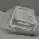 REALINN Under Sink Organizer, Pull Out Cabinet Organizer 2 Tier Slide Out Sink Shelf Cabinet Storage Shelves, Storage for Kitchen Bathroom, White, 2 Pack