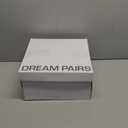 DREAM PAIRS Women's Platform Knee High Boots Chunky Block Heel Side Zipper Cute Gogo Boots (8, White-pat)