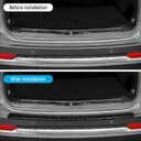 ZZEQYG Rear Bumper Protector ABS Material for Jeep Grand Cherokee L 2021-2025 2026 Accessories Rear Bumper Guard Trunk Sill Protector